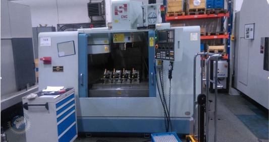 SCHAUBLIN 100 CNC – Vertikální obráběcí centrum (2002)